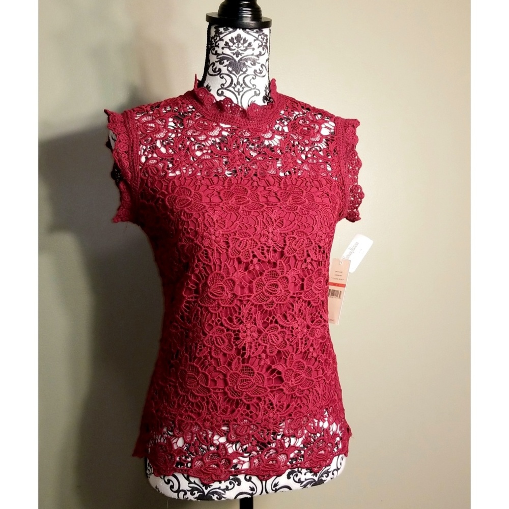Lace Knit Top by Nanette Lepore - Picture 2 of 5